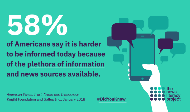 The News Literacy Project on X: Stop. Always stop and double-check before  sharing information, because it could be #Misinformation that can spread  quickly.  / X